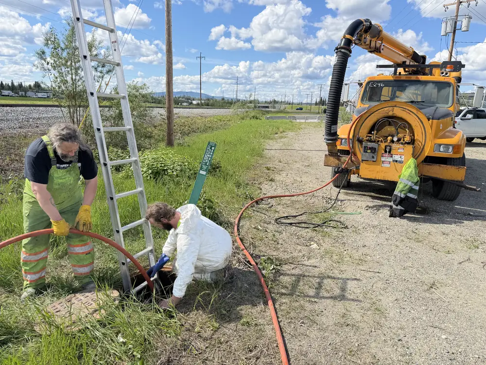 Vactor 2100 Jetter and Culvert Cleaning by Hydrovac Pro